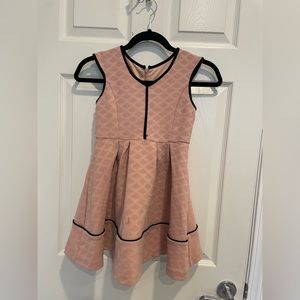 Pippa & Julie Girl’s Dusty Rose Dress